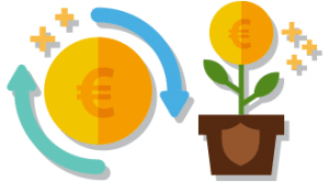Geld omzetten